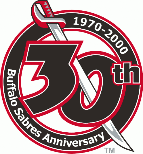 Buffalo Sabres 1999 00 Anniversary Logo cricut iron on